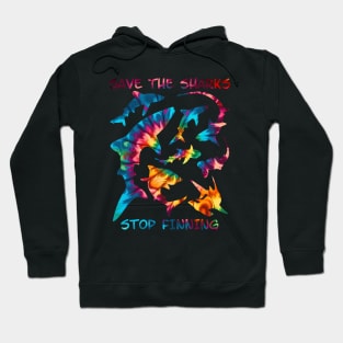 Save the Sharks - Stop Finning Hoodie